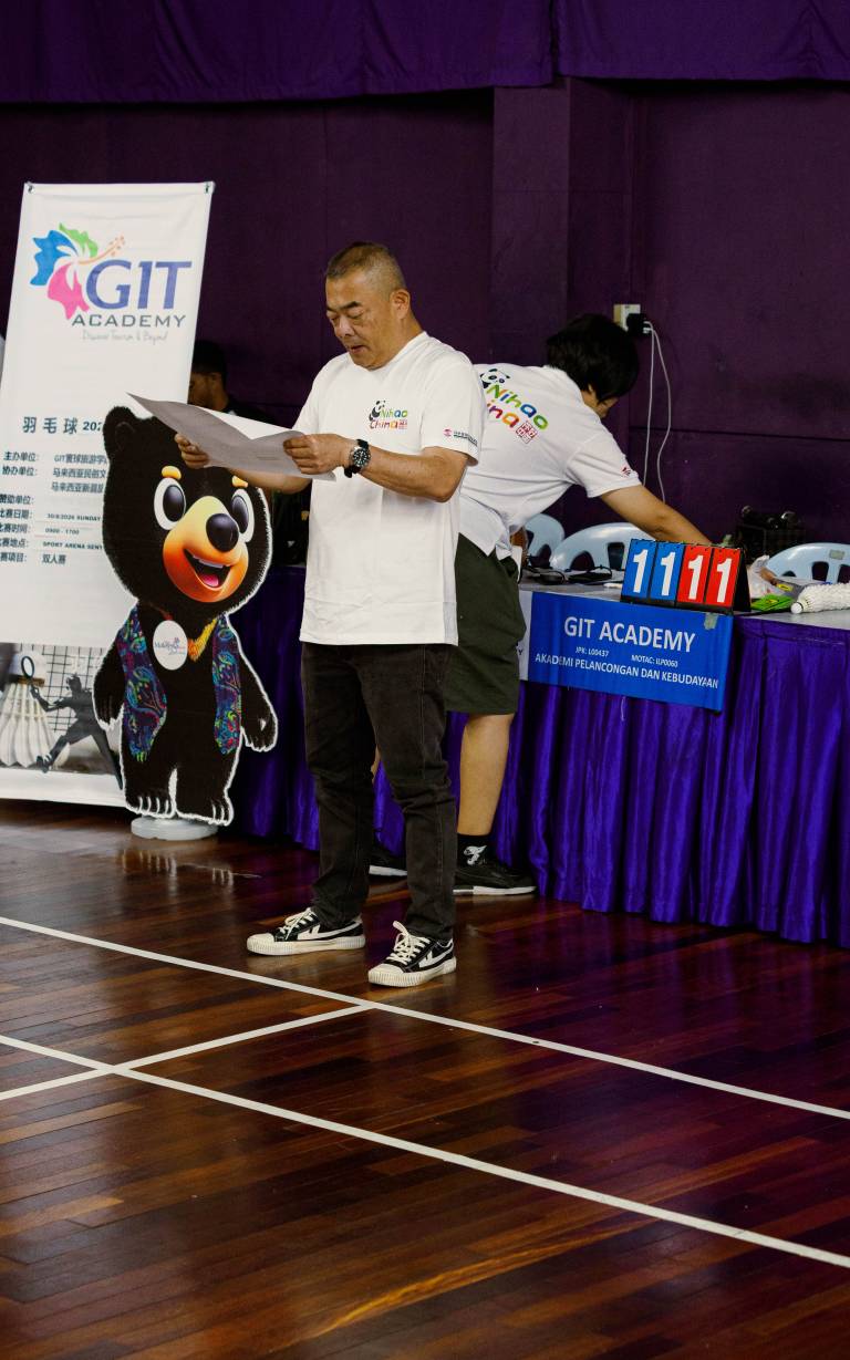 Malaysia Tourist Guide Badminton Tournament 2026, organized by GIT Academy
