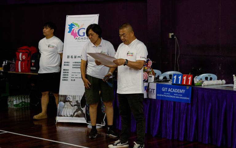 Malaysia Tourist Guide Badminton Tournament 2026, organized by GIT Academy