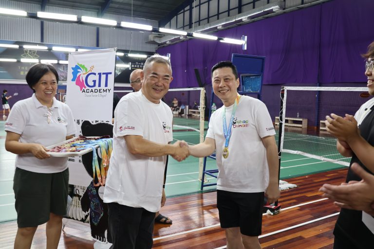 Malaysia Tourist Guide Badminton Tournament 2026, organized by GIT Academy at Sports Arena Sentosa