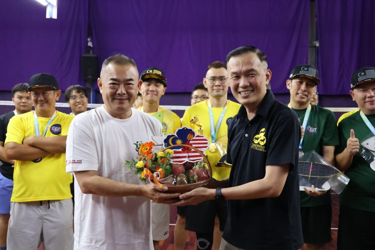 Malaysia Tourist Guide Badminton Tournament 2026, organized by GIT Academy at Sports Arena Sentosa