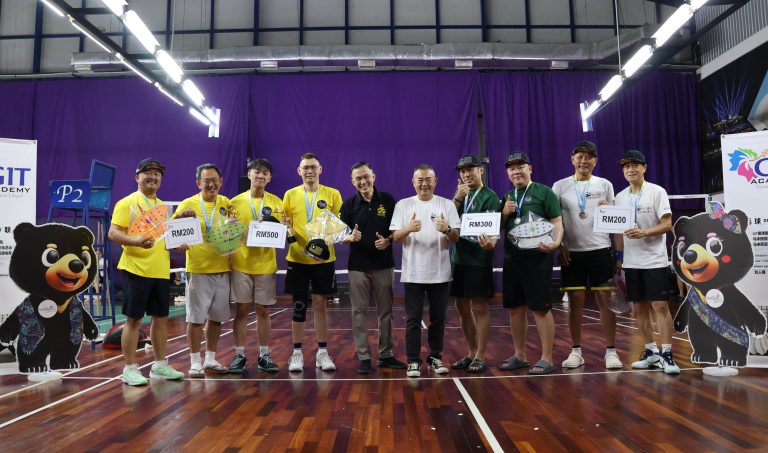 Malaysia Tourist Guide Badminton Tournament 2026, organized by GIT Academy at Sports Arena Sentosa