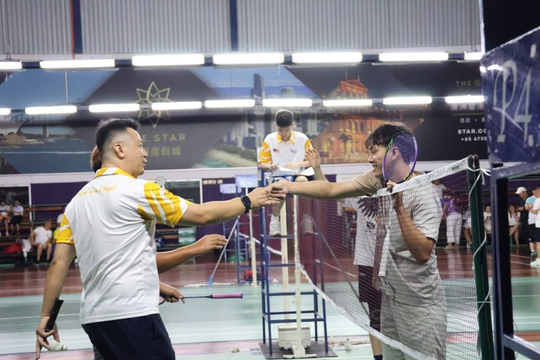 Malaysia Tourist Guide Badminton Tournament 2026, organized by GIT Academy at Sports Arena Sentosa