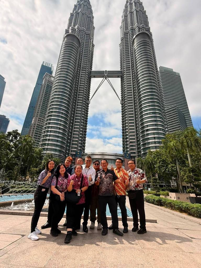 GIT Academy Tourist Guide Course students at KLCC Petronas Twin Towers, 9 August 2026