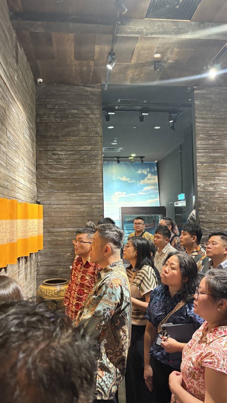 GIT Academy Tourist Guide Course students at the Malaysian Chinese Museum, 25 April 2026