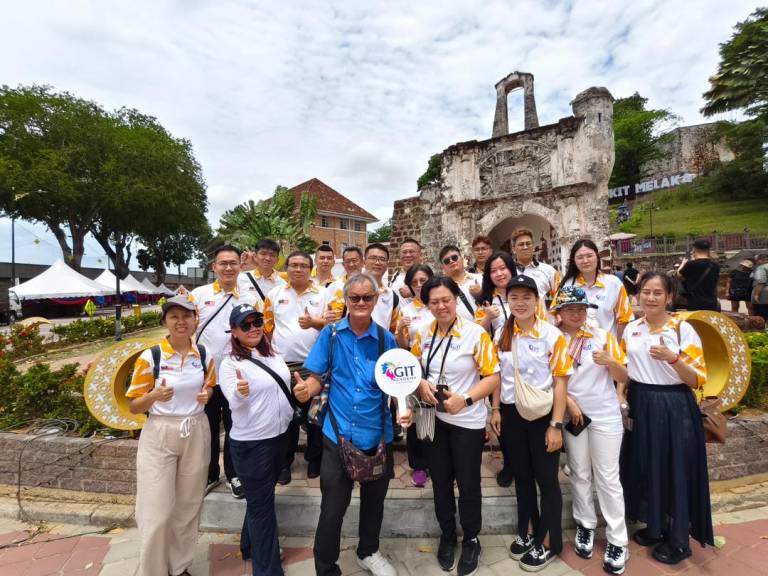 GIT Academy Tourist Guide Course students on Melaka Overland trip, 13-15 March 2026