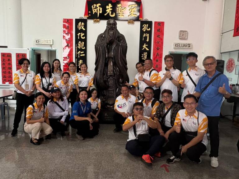 GIT Academy Tourist Guide Course students on Melaka Overland trip, 13-15 March 2026