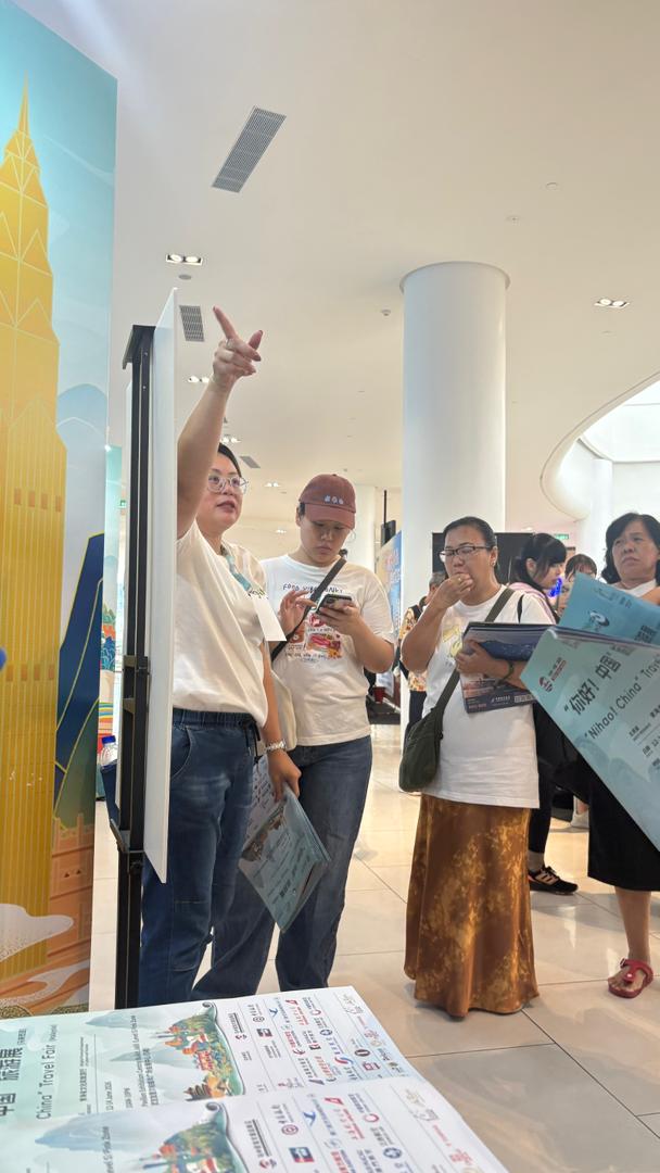 GIT Academy students at Nihao! China Travel Fair 2026, Pavilion Bukit Jalil