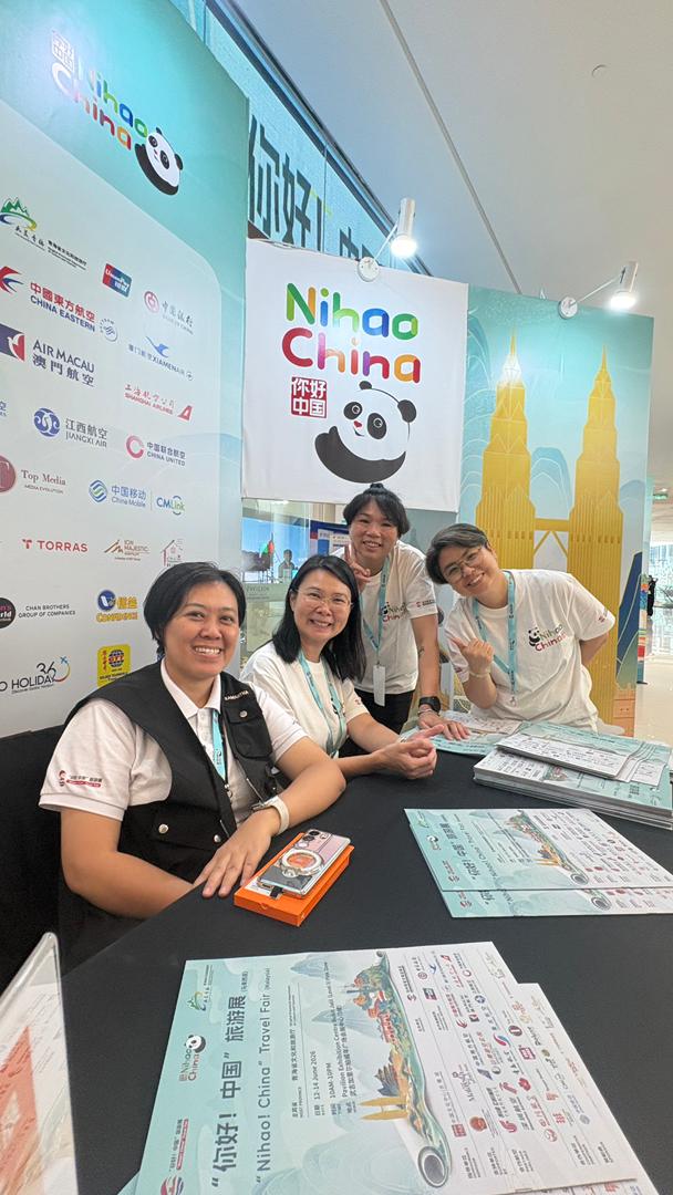 GIT Academy students at Nihao! China Travel Fair 2026, Pavilion Bukit Jalil