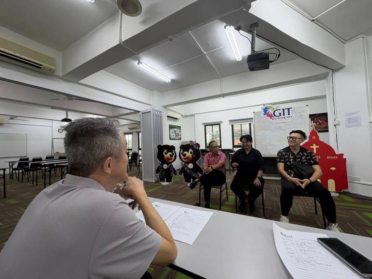 GIT Academy graduates at Travel Agency Interview Session, 6 January 2025