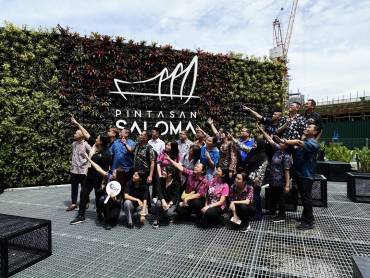 GIT Academy Tourist Guide Course students during Saloma Link Visit practical training, 22 November 2025