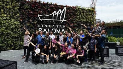 GIT Academy Tourist Guide Course students during Saloma Link Visit practical training, 22 November 2025