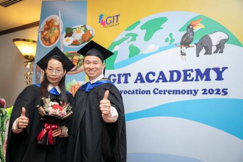 GIT Academy Tourist Guide Training Students 2025